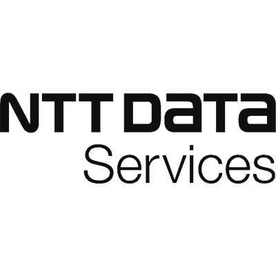 NTT Data Logo Black
