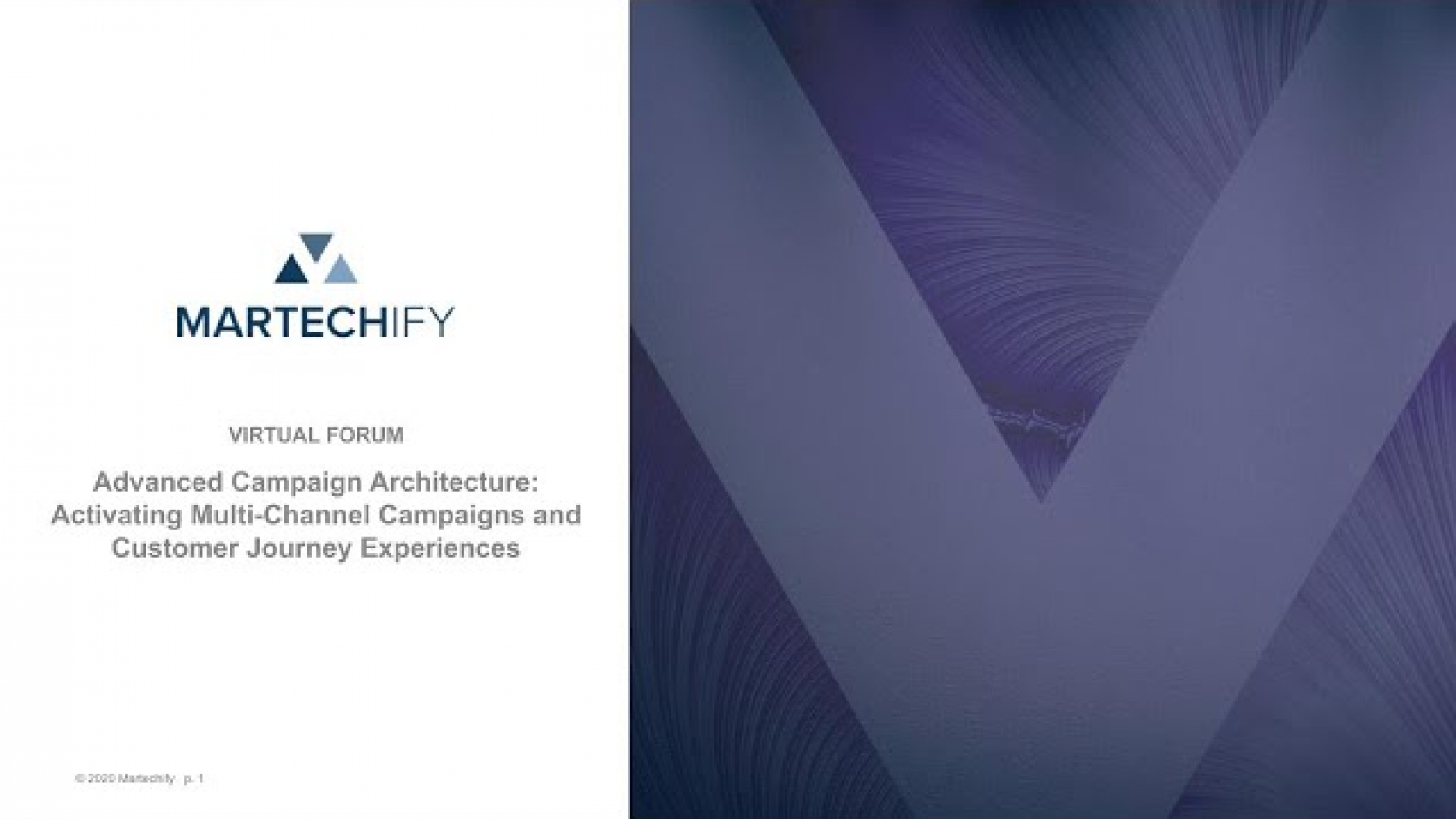 Advanced Campaign Architecture: Activating Multi-Channel Journey Experiences